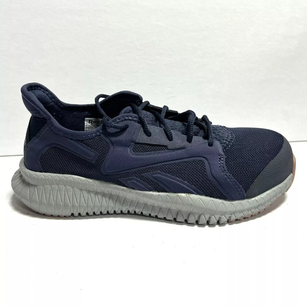 Reebok Flexagon 3.0 Womens Work Sneaker Blue Size 8 M